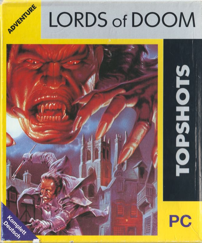 Front Cover for Lords of Doom (DOS) (Topshots budget release)