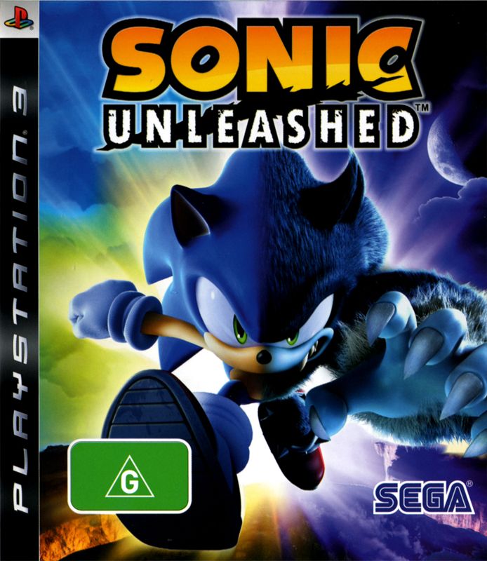 Sonic: Unleashed cover or packaging material - MobyGames