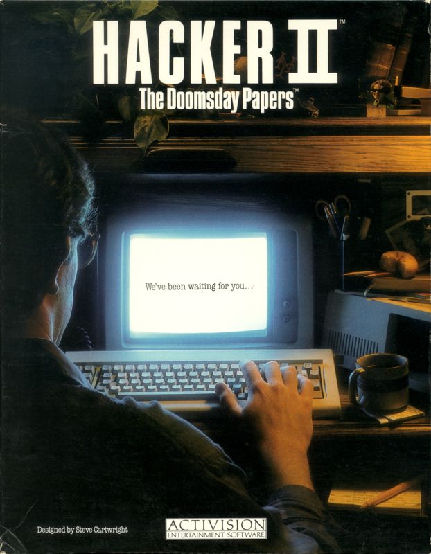Front Cover for Hacker II: The Doomsday Papers (Commodore 64)