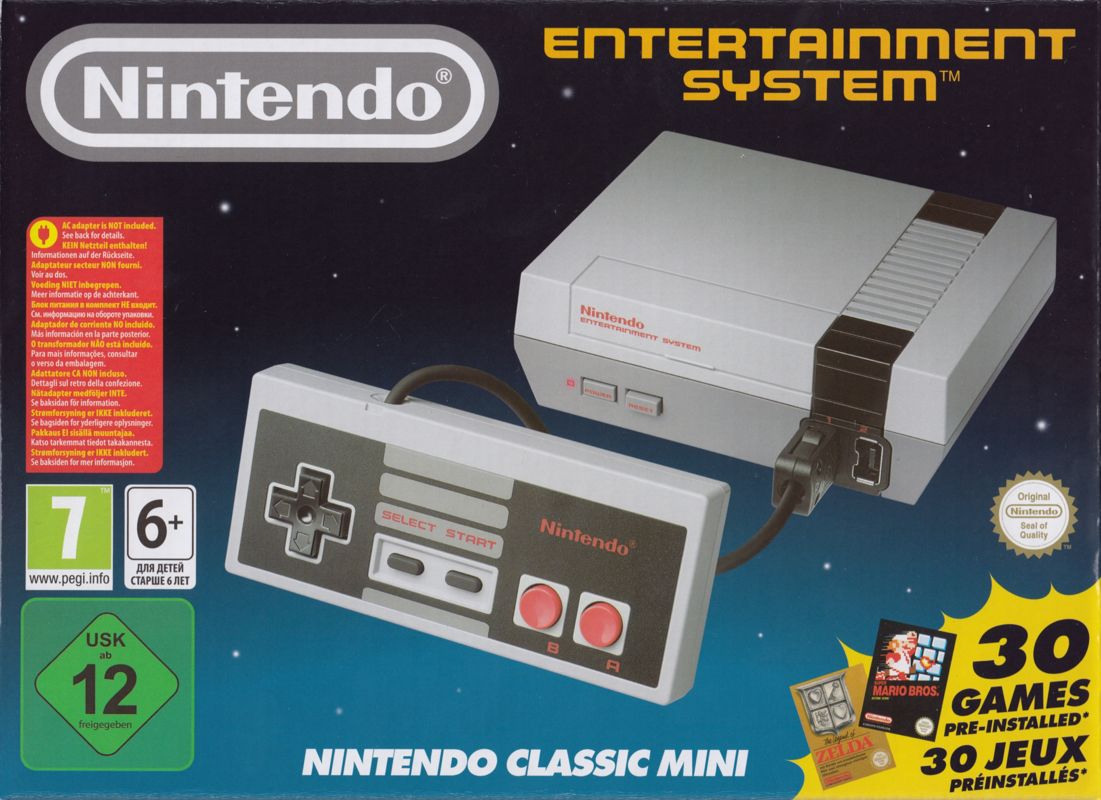 Front Cover for Nintendo Entertainment System: NES Classic Edition (Dedicated console) (2nd Release)