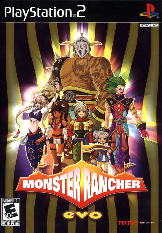 Front Cover for Monster Rancher EVO (PlayStation 2)