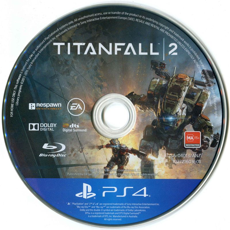 Media for Titanfall 2 (PlayStation 4)