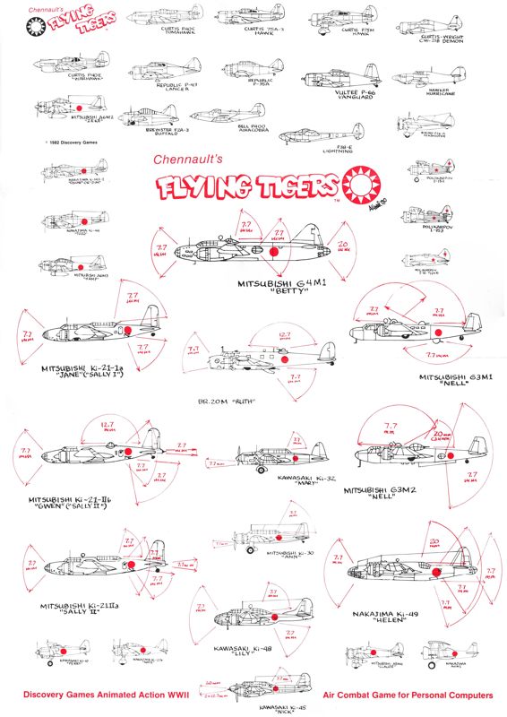 Extras for Chennault's Flying Tigers (Atari 8-bit): Poster