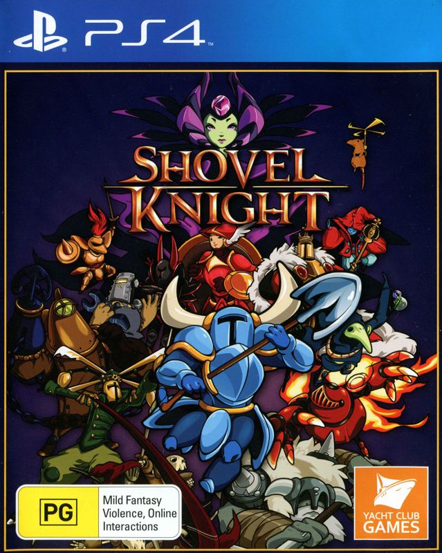 Front Cover for Shovel Knight (PlayStation 4)