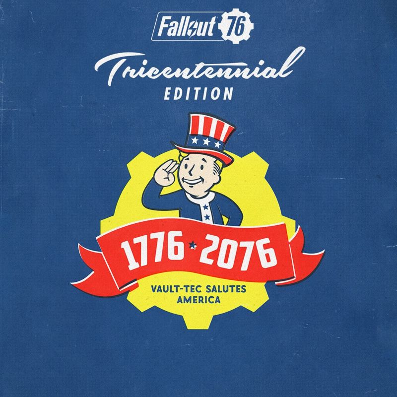 Front Cover for Fallout 76 (Tricentennial Edition) (PlayStation 4) (download release)