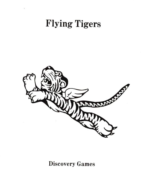 Manual for Chennault's Flying Tigers (Atari 8-bit): Front