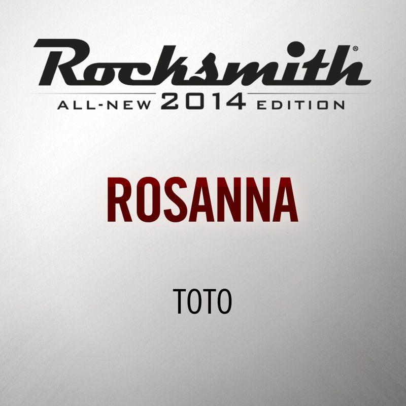 Front Cover for Rocksmith: All-new 2014 Edition - Toto: Rosanna (PlayStation 3 and PlayStation 4) (download release)