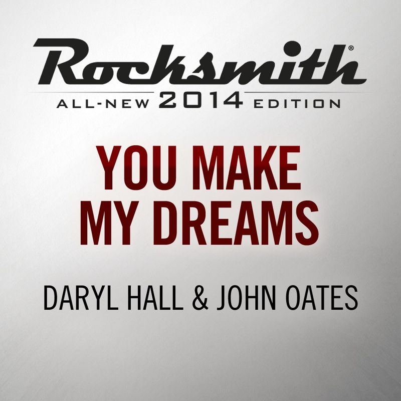 Front Cover for Rocksmith: All-new 2014 Edition - Daryl Hall and John Oates: You Make My Dreams (PlayStation 3 and PlayStation 4) (download release)
