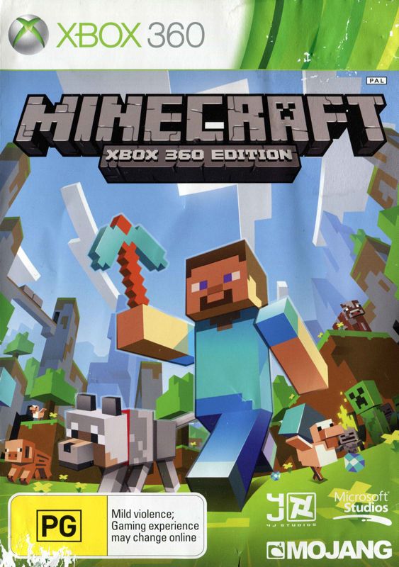 Front Cover for Minecraft: Xbox 360 Edition (Xbox 360)