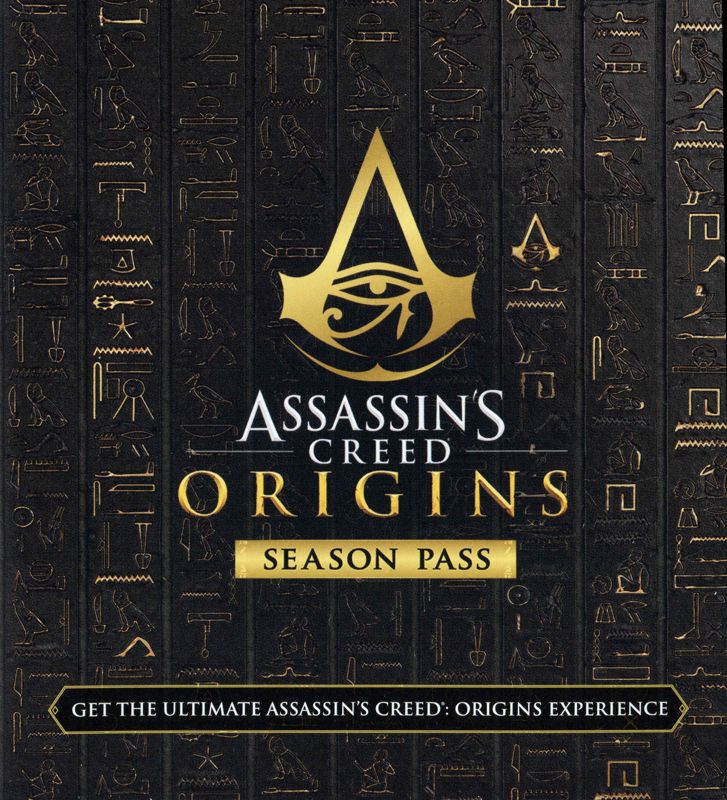 Extras for Assassin's Creed: Origins (Xbox One): Front