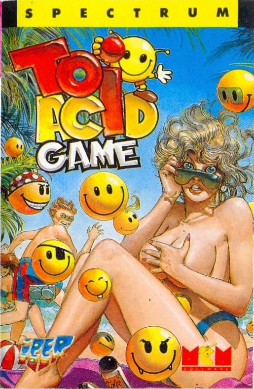 Front Cover for Toi Acid Game (ZX Spectrum)