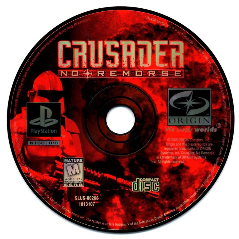 Media for Crusader: No Remorse (PlayStation)