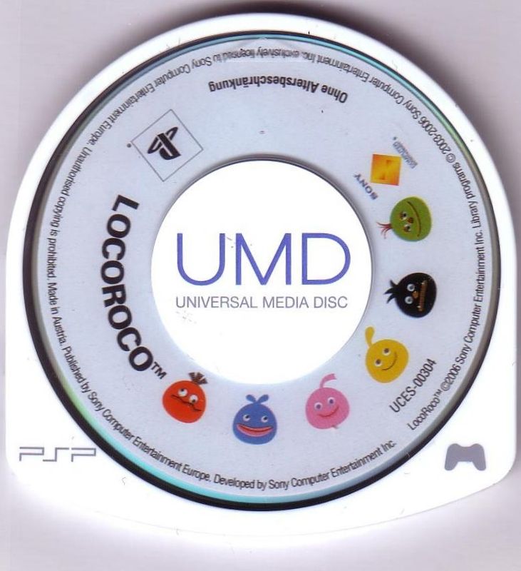 Media for LocoRoco (PSP) (Platinum release)