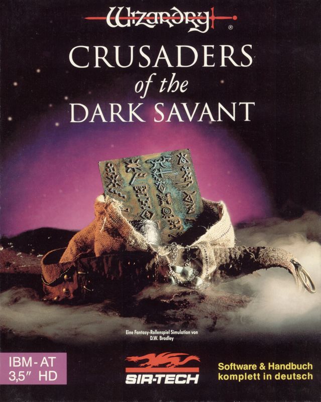 Front Cover for Wizardry: Crusaders of the Dark Savant (DOS)