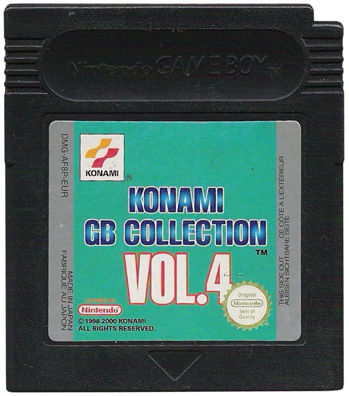 Media for Konami GB Collection: Vol.4 (Game Boy Color)