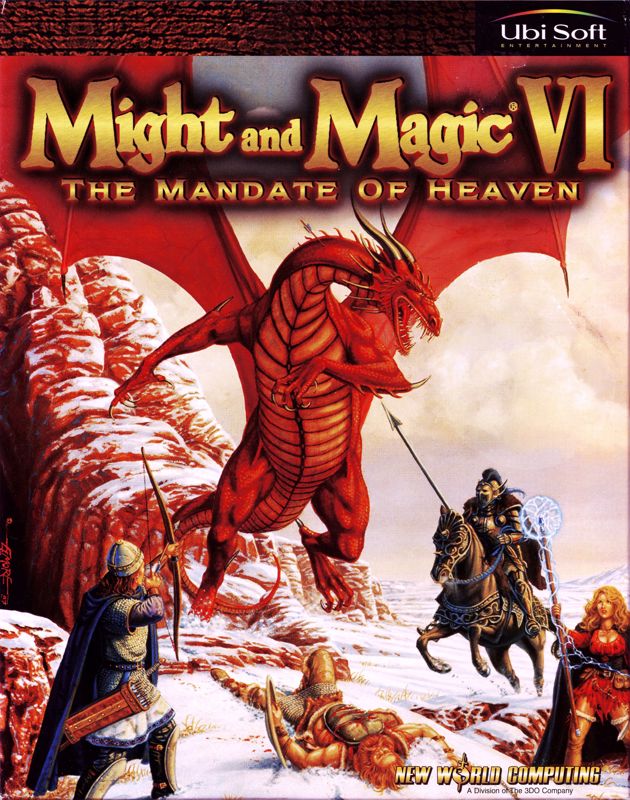 Front Cover for Might and Magic VI: The Mandate of Heaven (Windows)