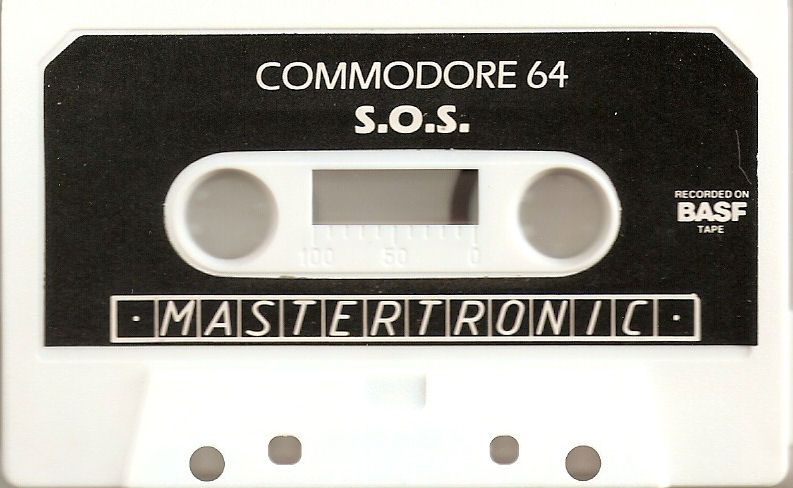 Media for S.O.S. (Commodore 64)