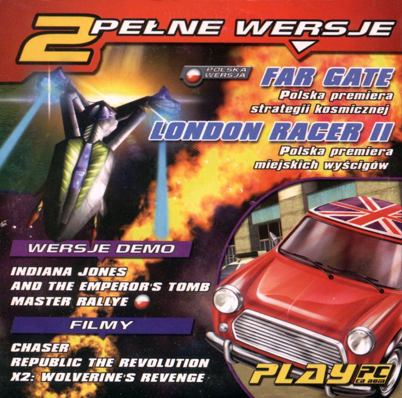 Front Cover for London Racer II (Windows) (Play # 6/2003 covermount)