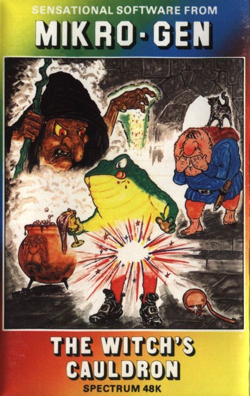 Front Cover for The Witch's Cauldron (ZX Spectrum)