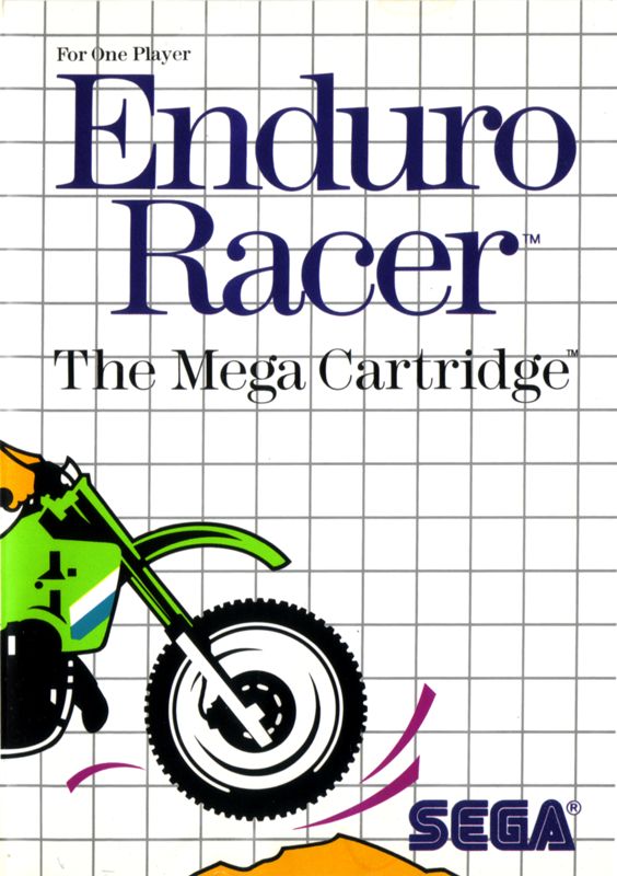 Front Cover for Enduro Racer (SEGA Master System)