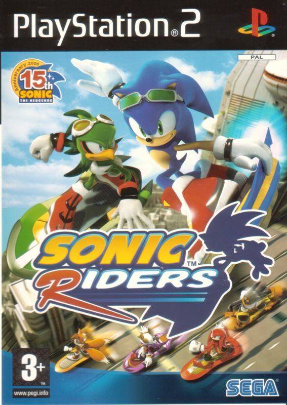 Front Cover for Sonic Riders (PlayStation 2)