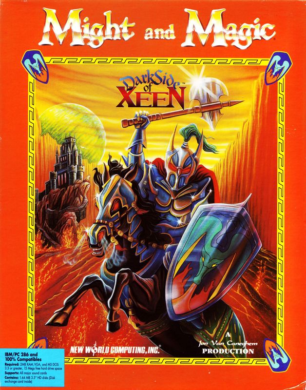 Might and Magic Darkside of Xeen cover or packaging material MobyGames