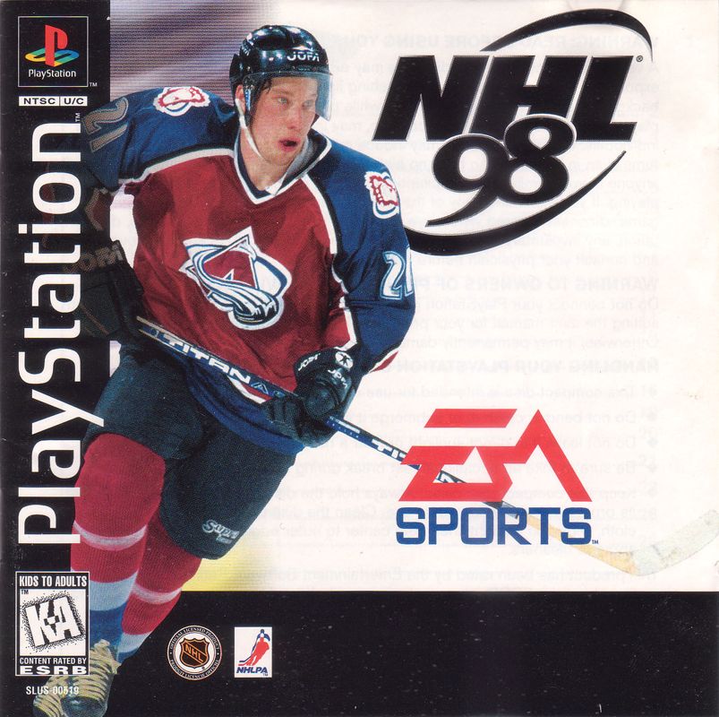 Front Cover for NHL 98 (PlayStation)