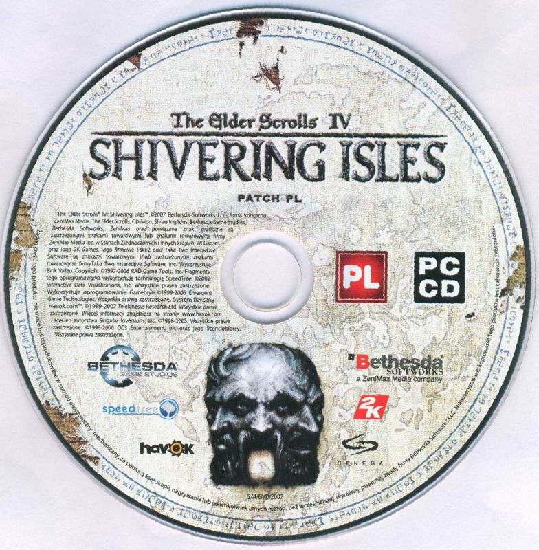 Media for The Elder Scrolls IV: Shivering Isles (Windows): Polish patch