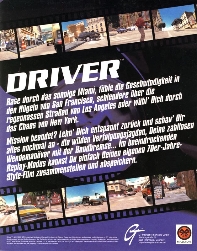 Back Cover for Driver (Windows)