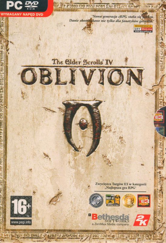 Front Cover for The Elder Scrolls IV: Oblivion (Windows)