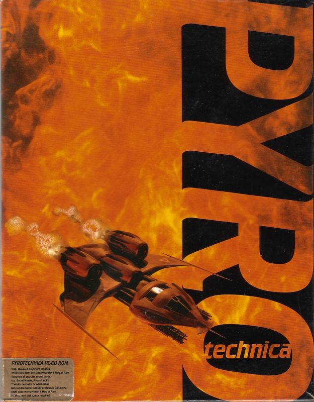 Front Cover for Pyrotechnica (DOS)