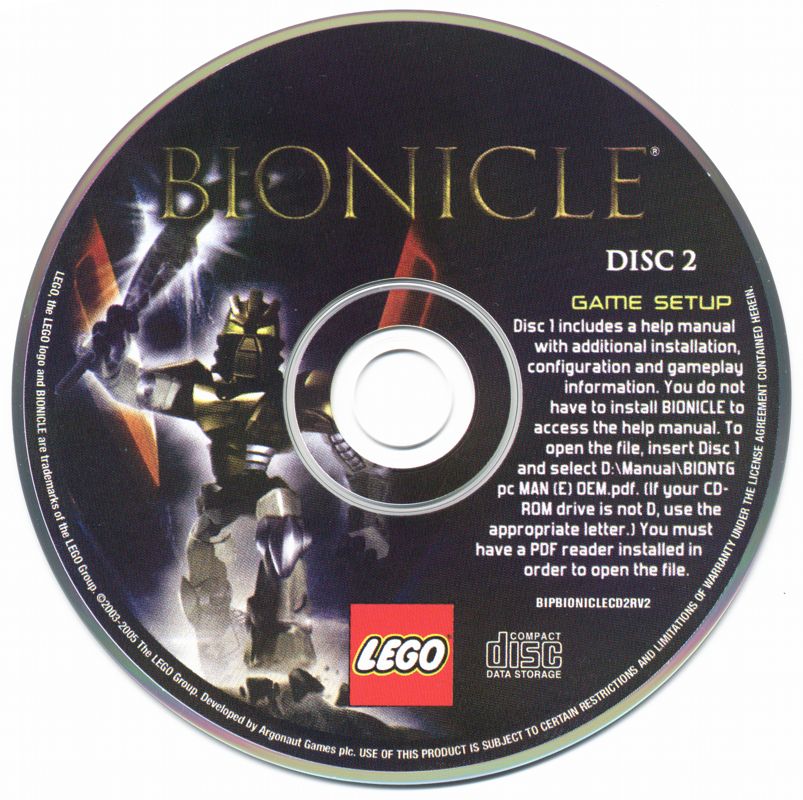 Media for Bionicle (Windows): Disc 2