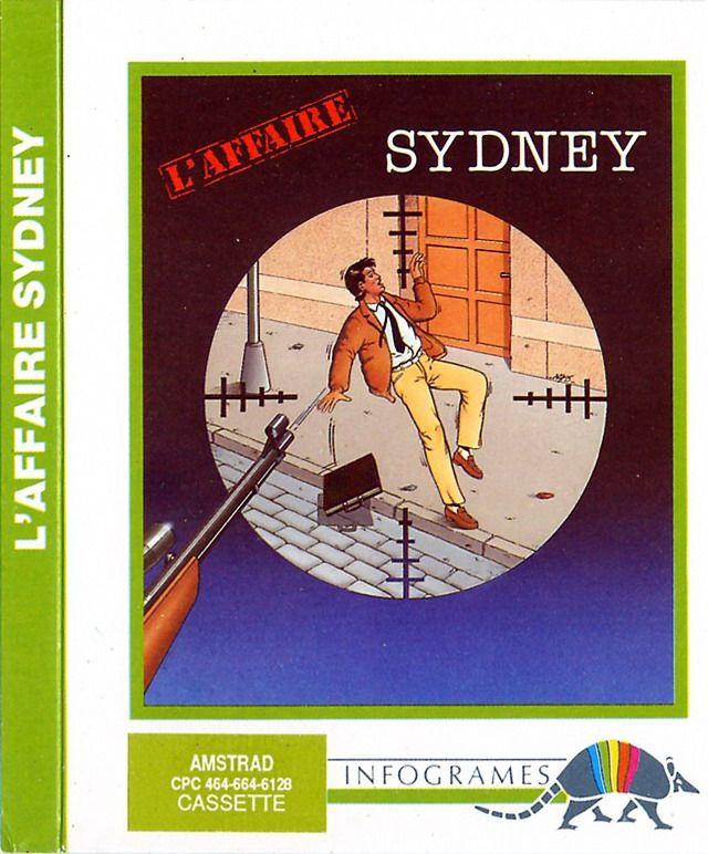 Front Cover for The Sydney Affair (Amstrad CPC)