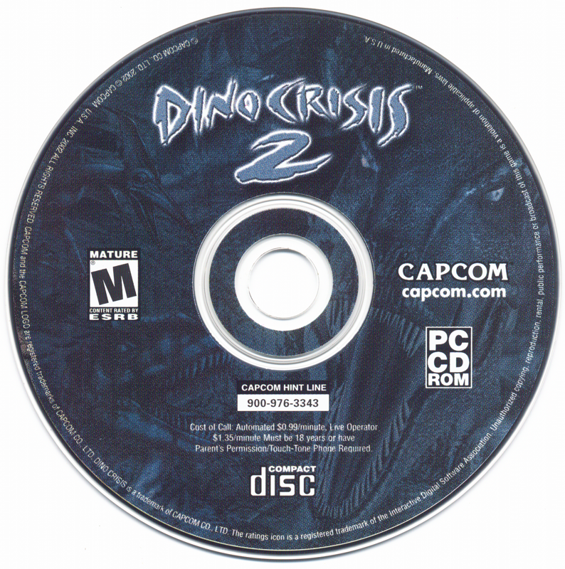 Media for Dino Crisis 2 (Windows)