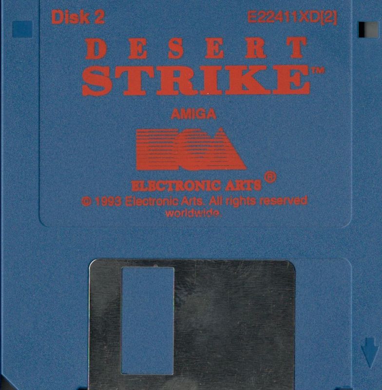 Media for Desert Strike: Return to the Gulf (Amiga): Disk 2