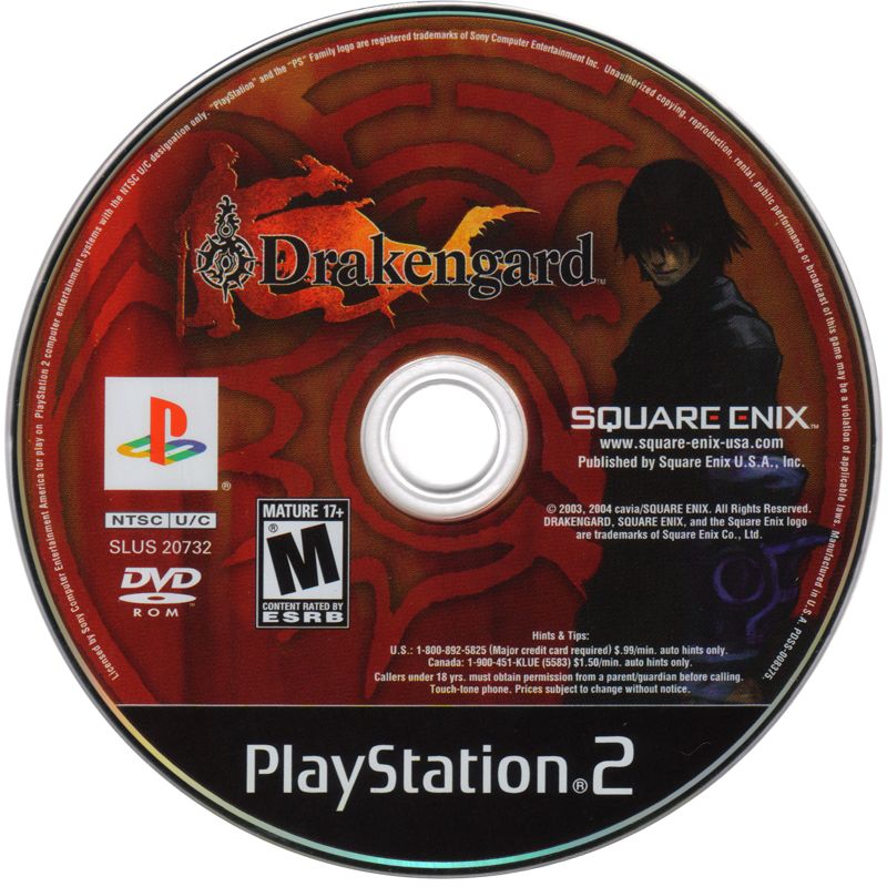 Media for Drakengard (PlayStation 2)