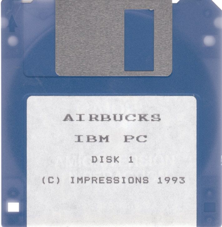 Media for Air Bucks (DOS): Disk 1/3