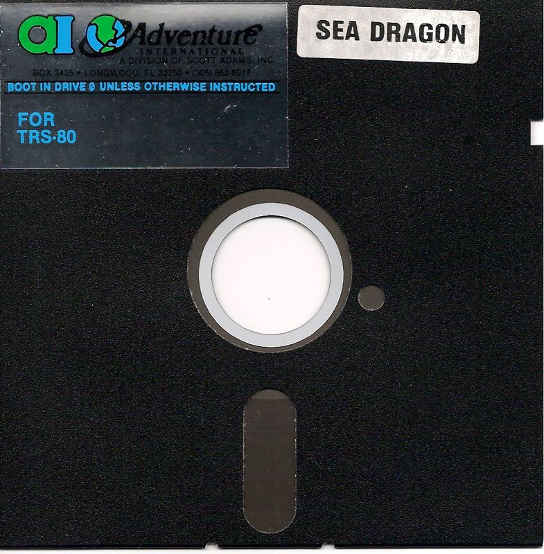 Media for Sea Dragon (TRS-80)