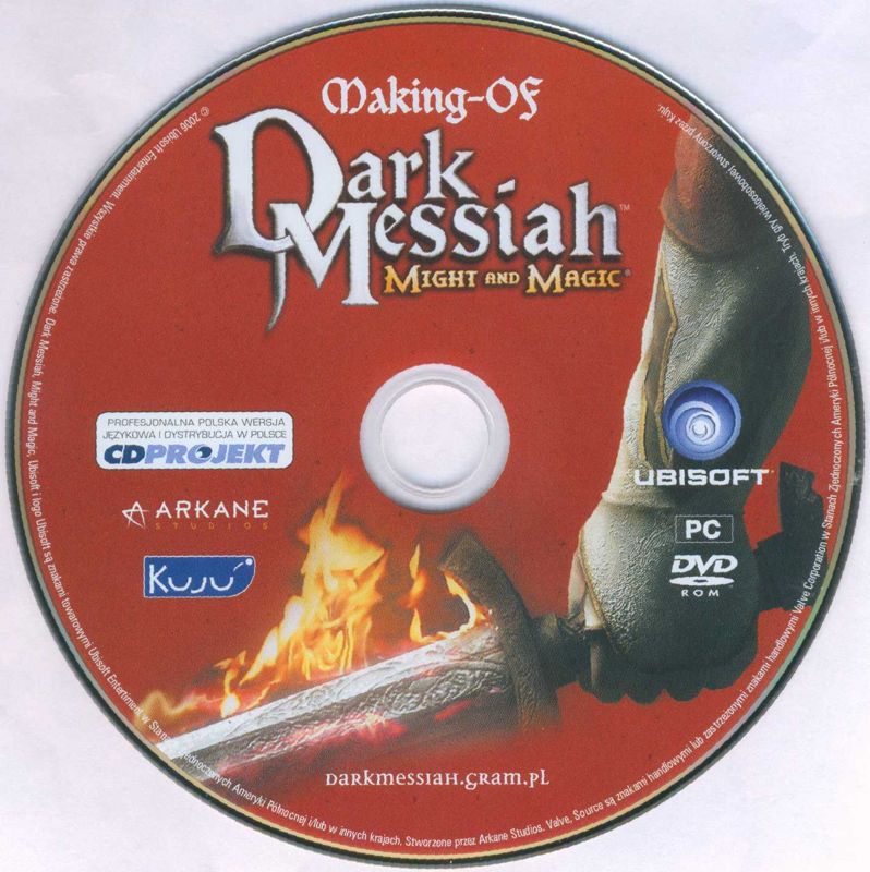 Media for Dark Messiah: Might and Magic (Windows): Making Of disc