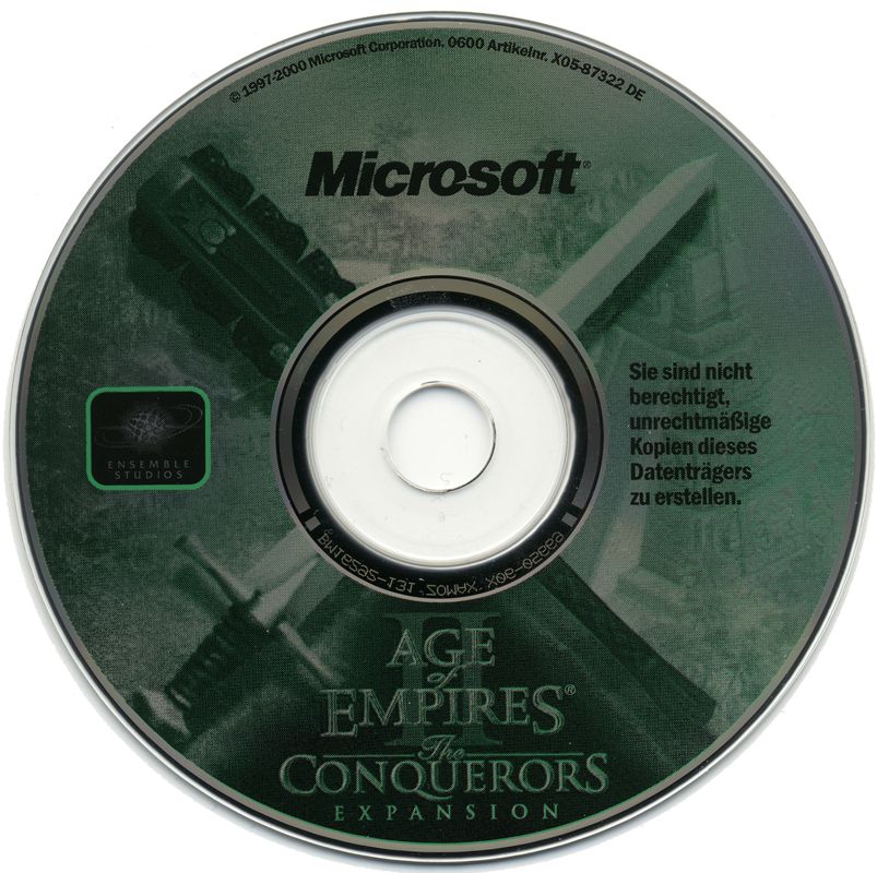 Media for Age of Empires II: The Conquerors (Windows)