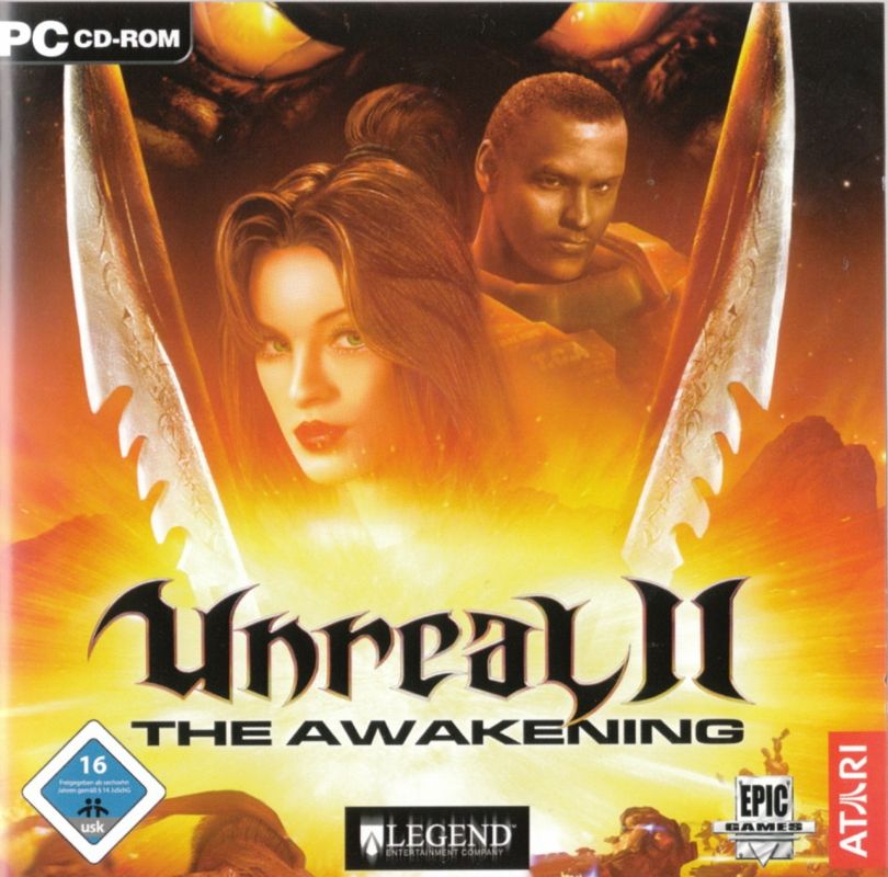 Front Cover for Unreal II: The Awakening (Windows) (Software Pyramide release)