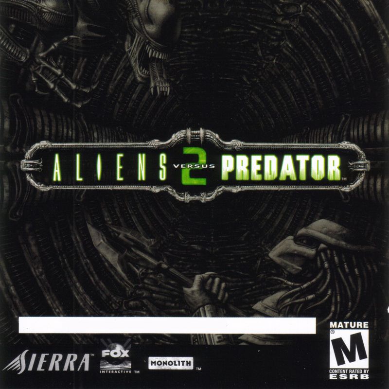 Other for Aliens Versus Predator 2 (Windows): Jewel Case - Front