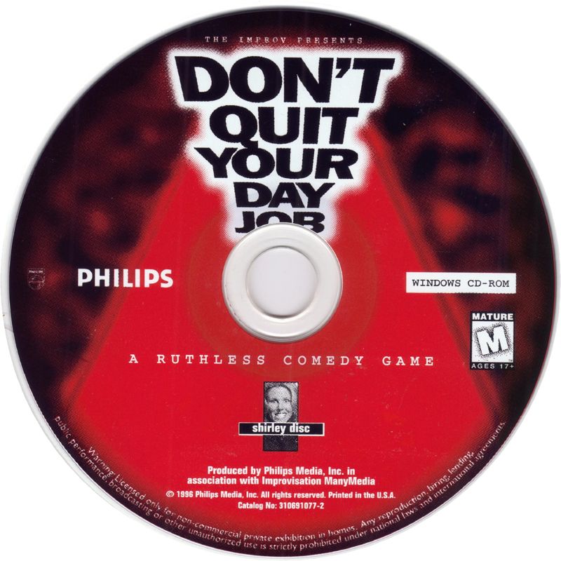 Media for The Improv Presents: Don't Quit Your Day Job (Windows 3.x)