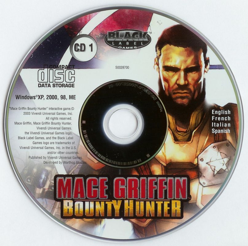 Media for Mace Griffin: Bounty Hunter (Windows): Disc 1/4