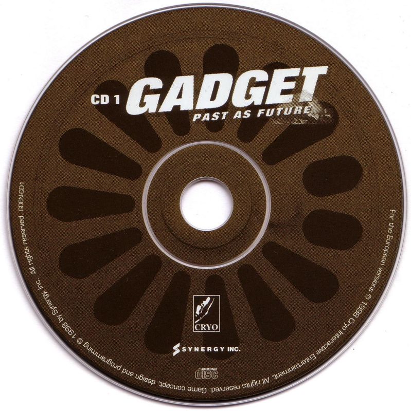 Media for Gadget: Invention, Travel & Adventure (Macintosh and Windows): Disc 1