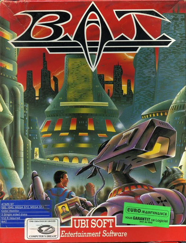 Front Cover for B.A.T. (Atari ST)