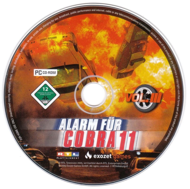 Media for Alarm für Cobra 11: Vol. III (Windows)