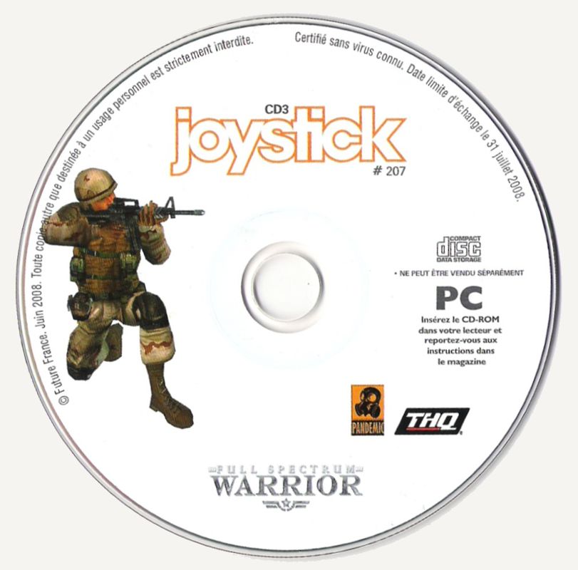 Media for The Graveyard (Windows) (Joystick n°207 covermount 06/2008 - CD 3)