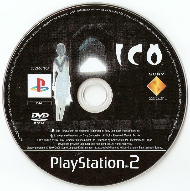 Media for Ico (PlayStation 2)