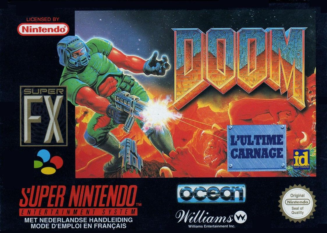 Front Cover for Doom (SNES)